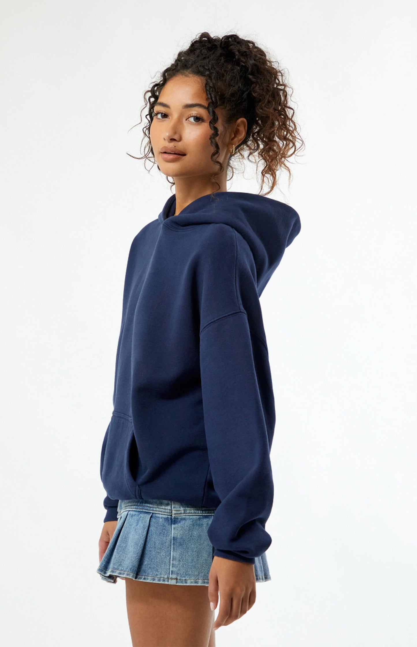 Washed Pull Over Hoodie
