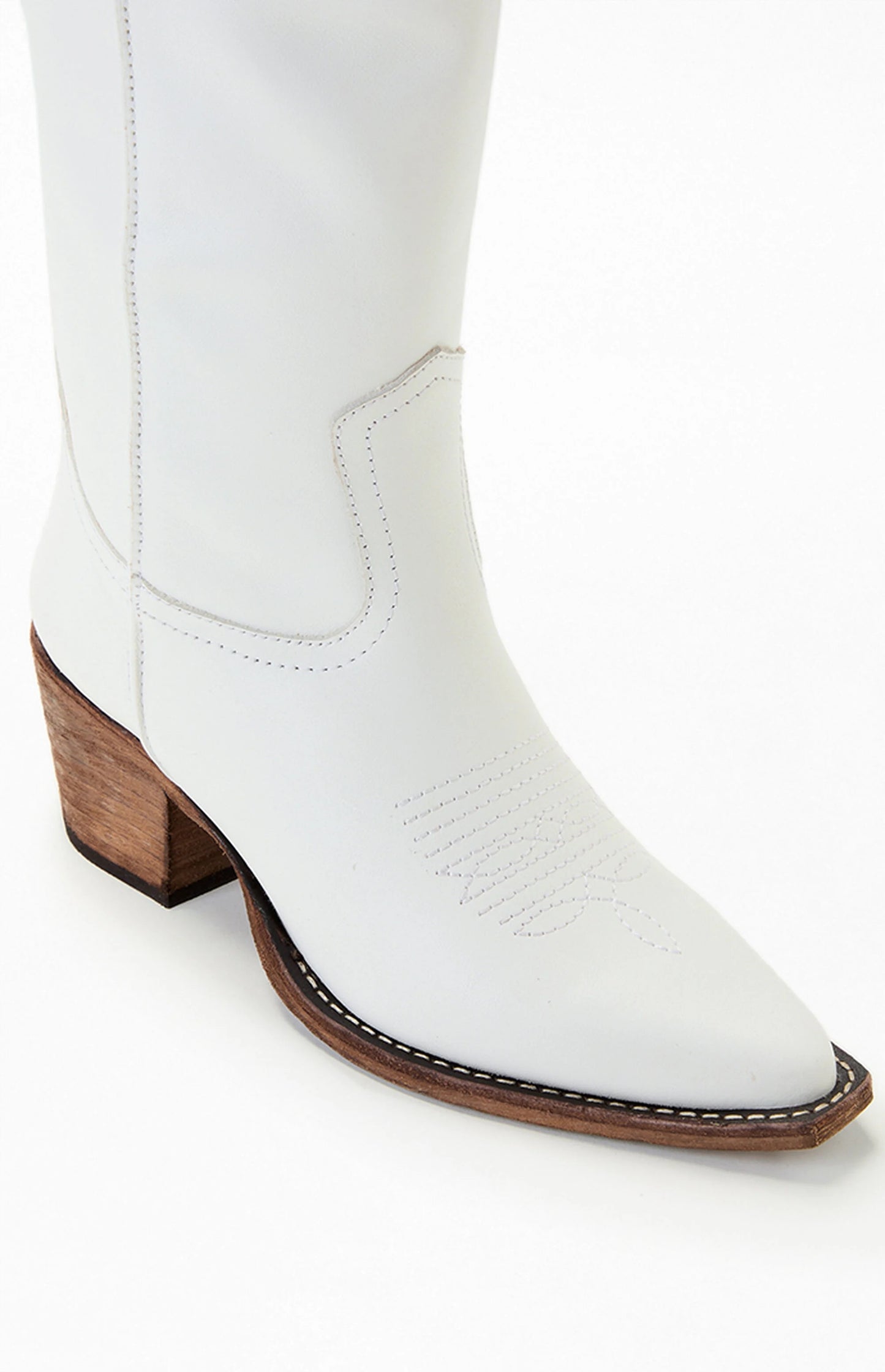 Women's Leather Cowboy Boots