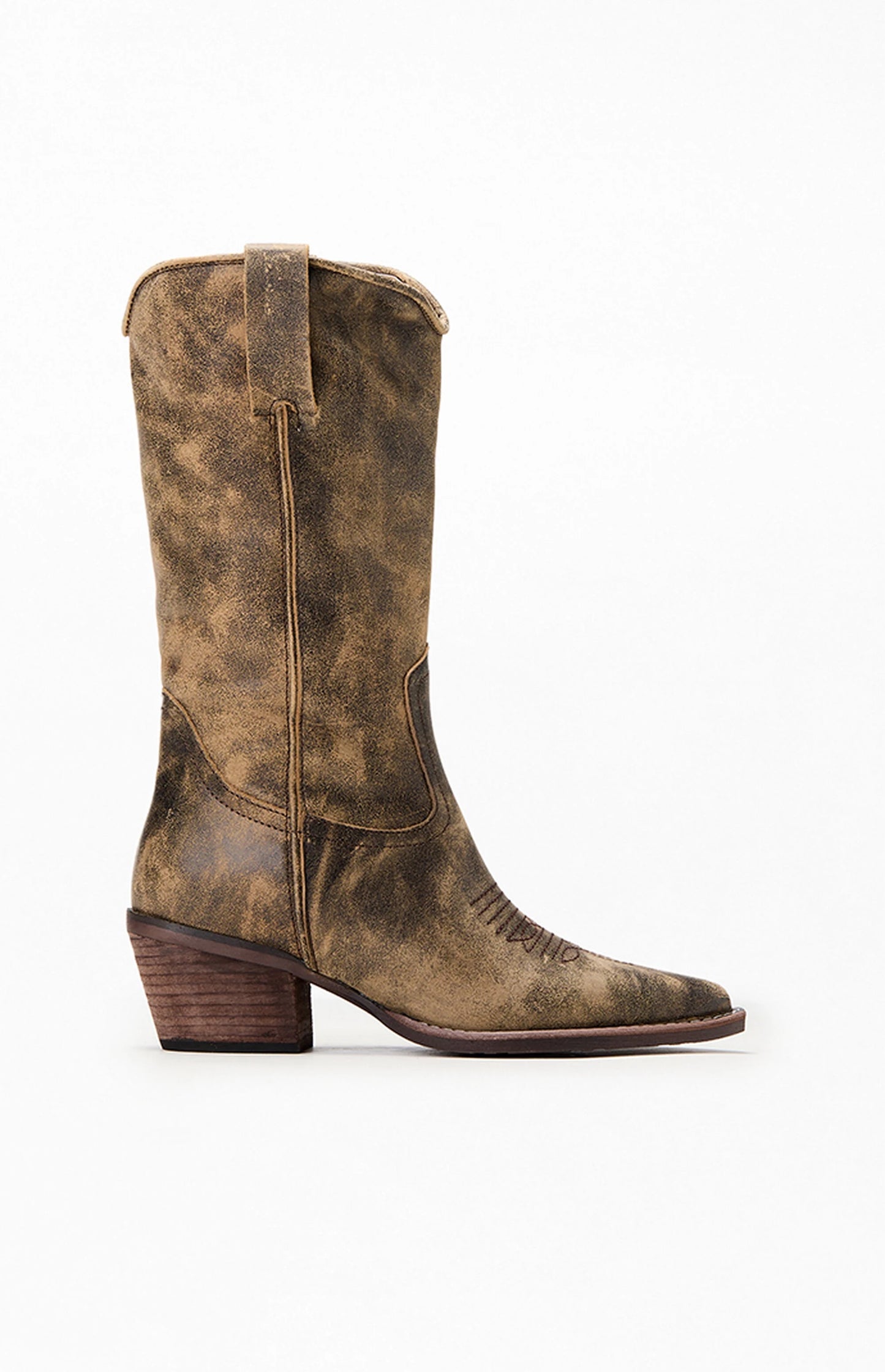 Women's Leather Cowboy Boots